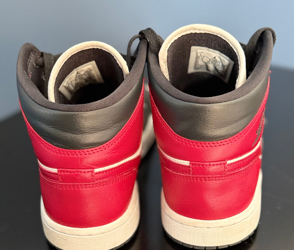 Nike Air Jordan 1 Mid "Black Toe" Women's Sneaker – Size 8 | Final Sale – No Returns