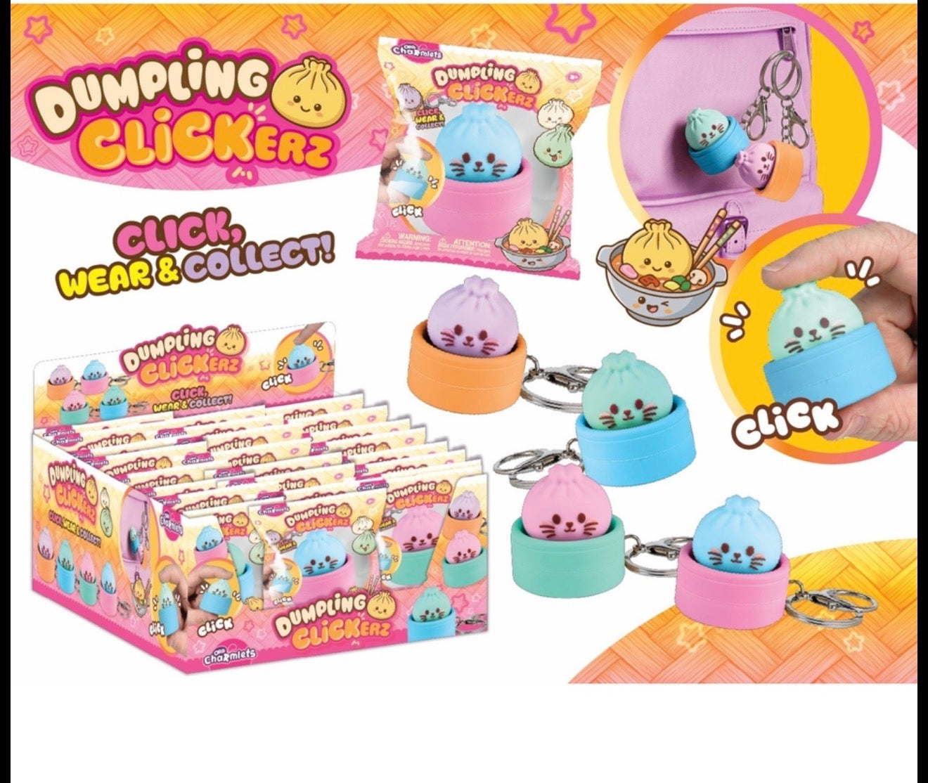 ORB Dumpling Clicker Charmlets