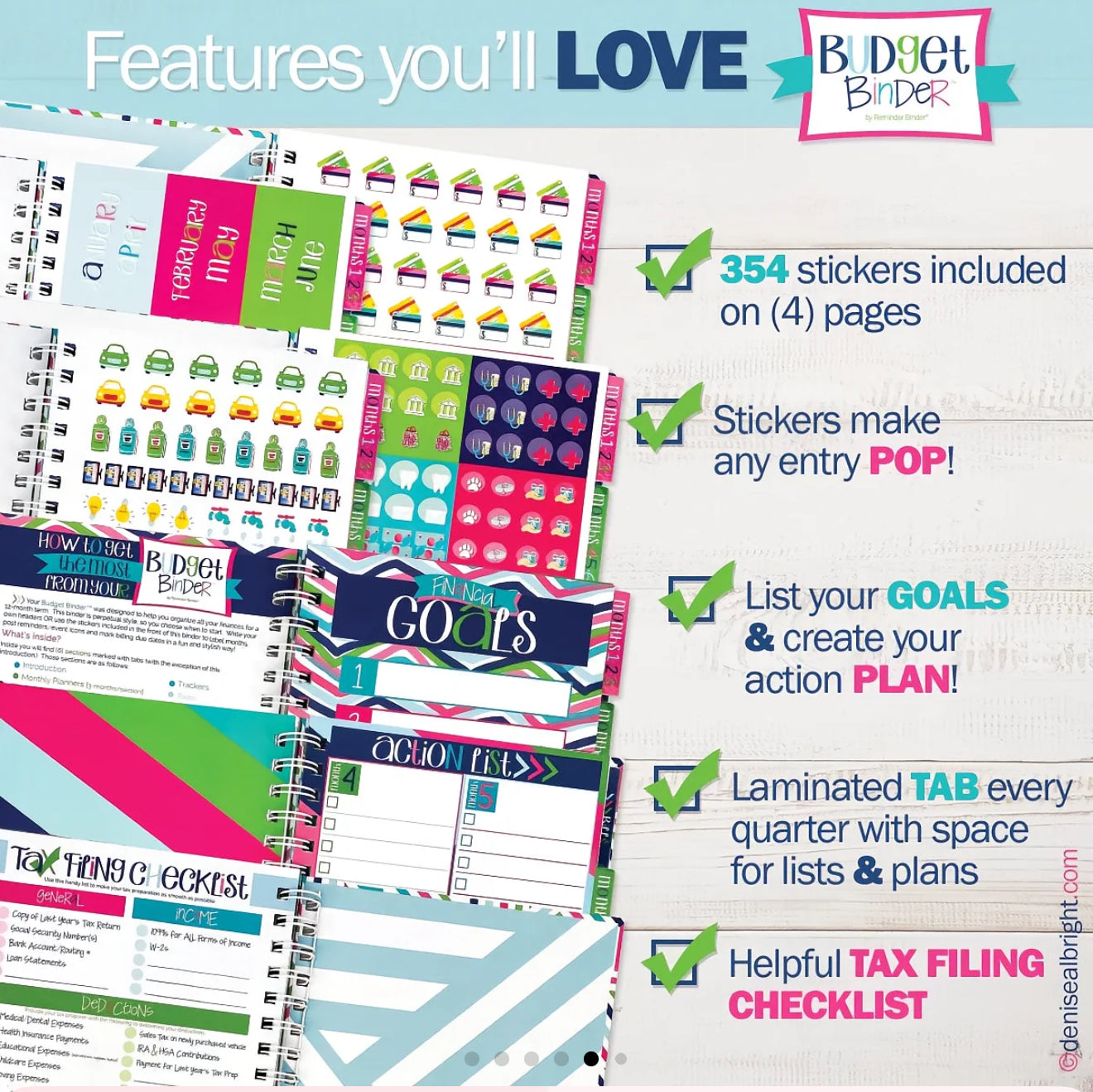 Budget Binder, Calendar & Financial Planner | Final Sale – No Returns