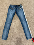 Miss Me Embellished Skinny Jeans – Size 25 (JP57555) | Final Sale – No Returns