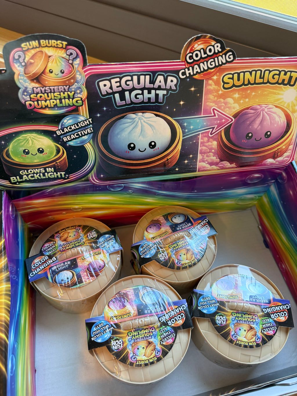 Mystery Squishy Dumpling-Color Changing by FunDoh