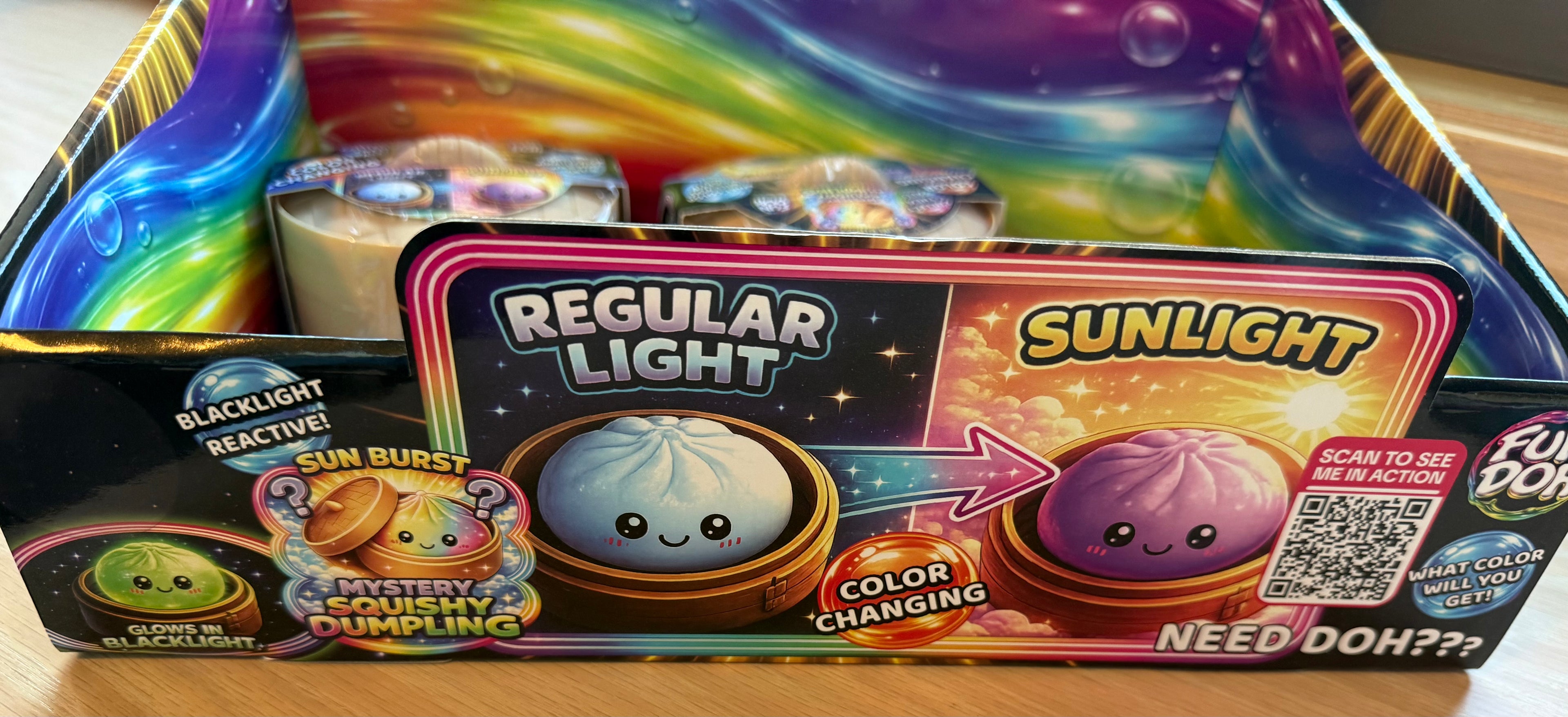 Mystery Squishy Dumpling-Color Changing by FunDoh