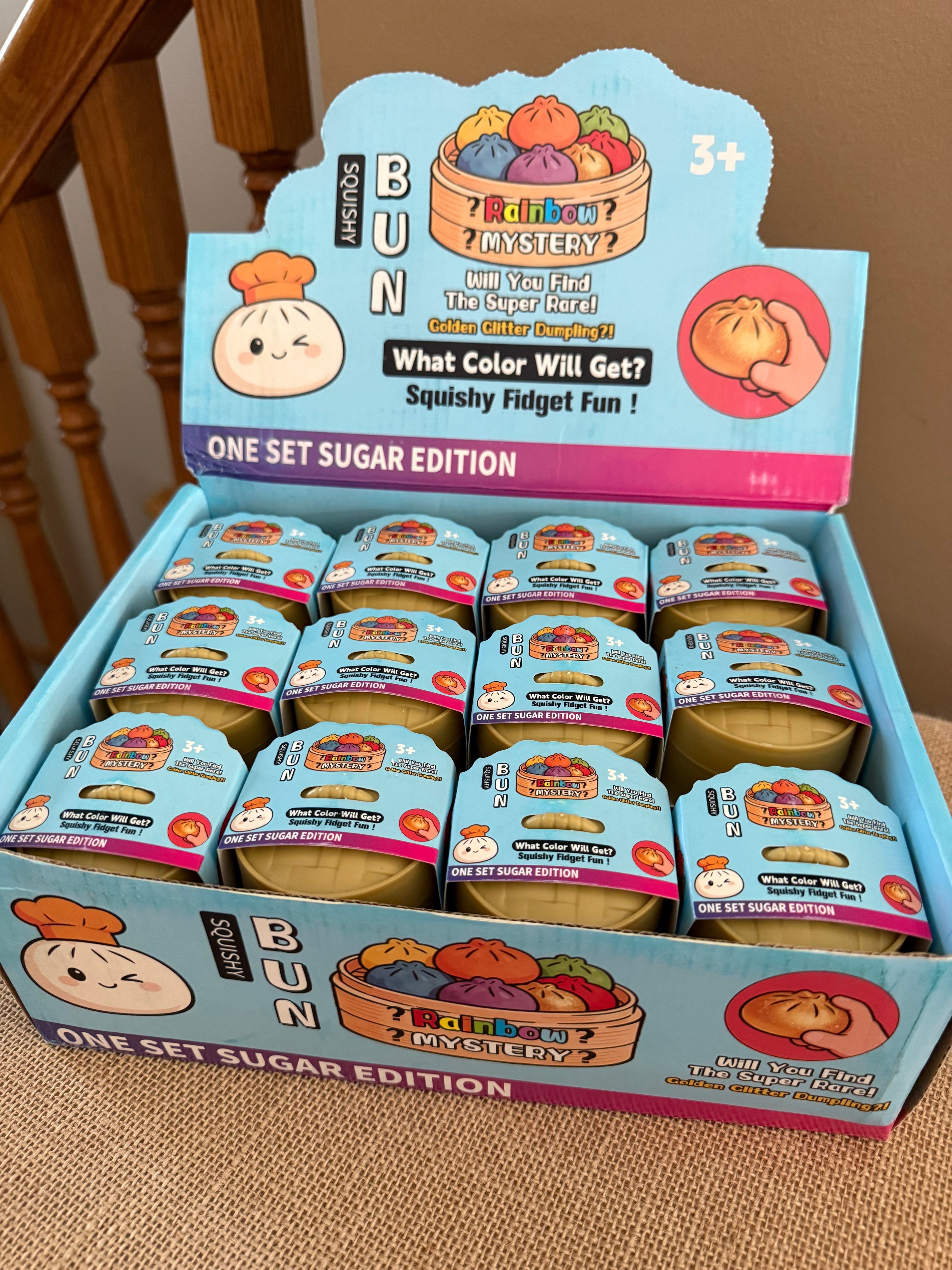 Mini Squeeze Dumplings Glitter Bao Squeeze Squishy