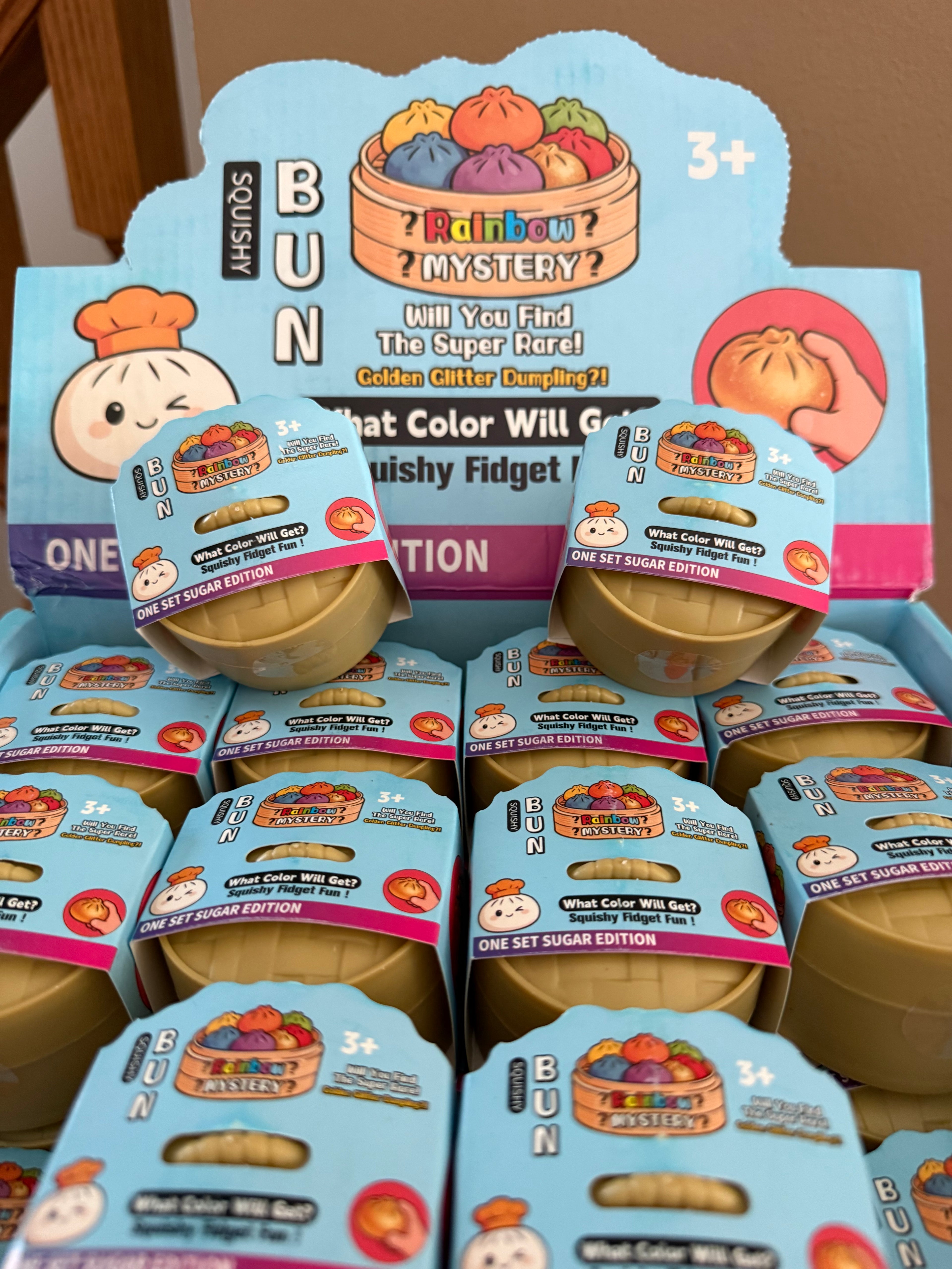 Mini Squeeze Dumplings Glitter Bao Squeeze Squishy