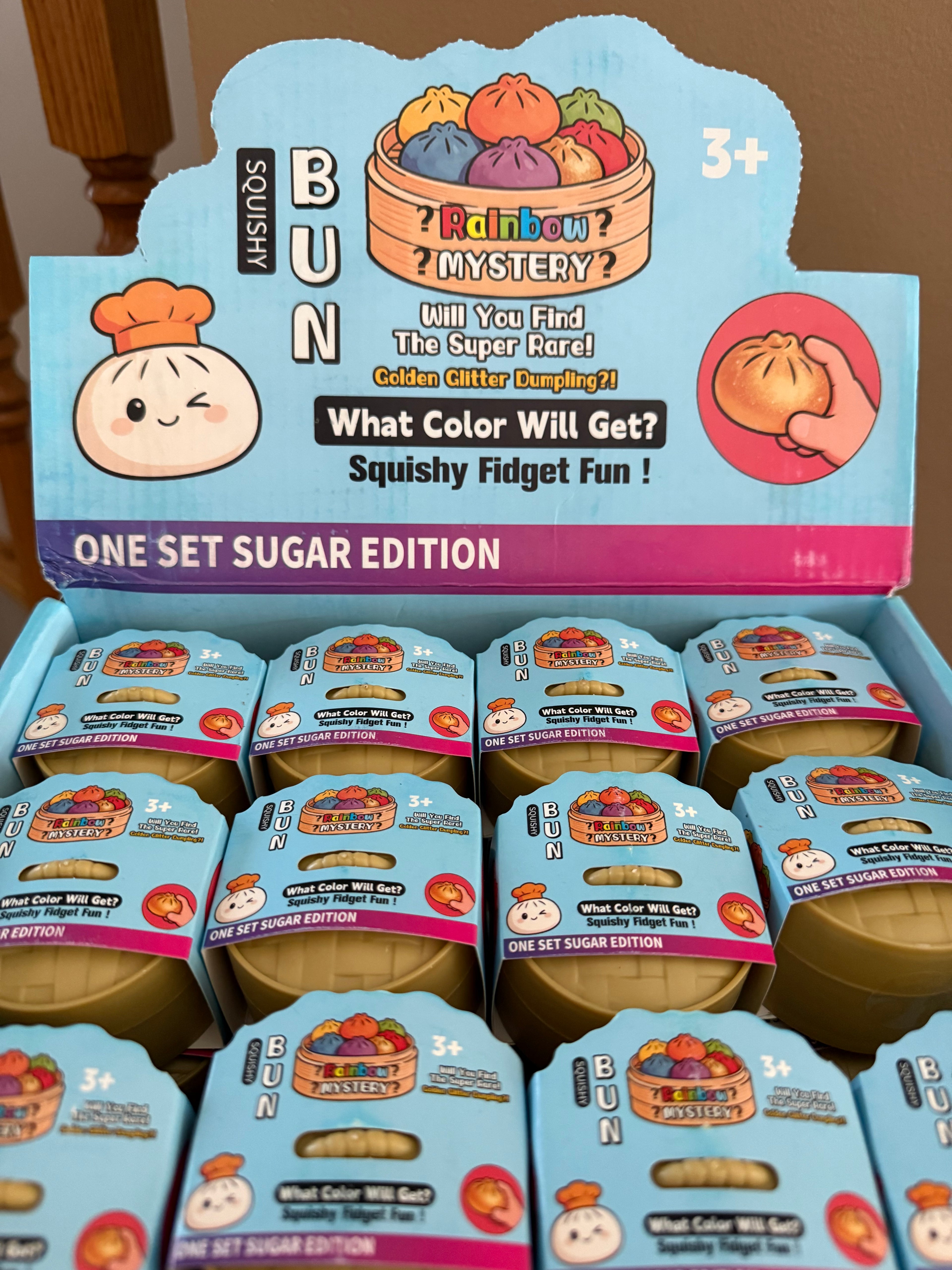 Mini Squeeze Dumplings Glitter Bao Squeeze Squishy