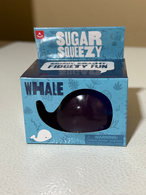 Aurora Whale Sugar Squeezy Squishy Sensory Fidget Toy-3 Inch