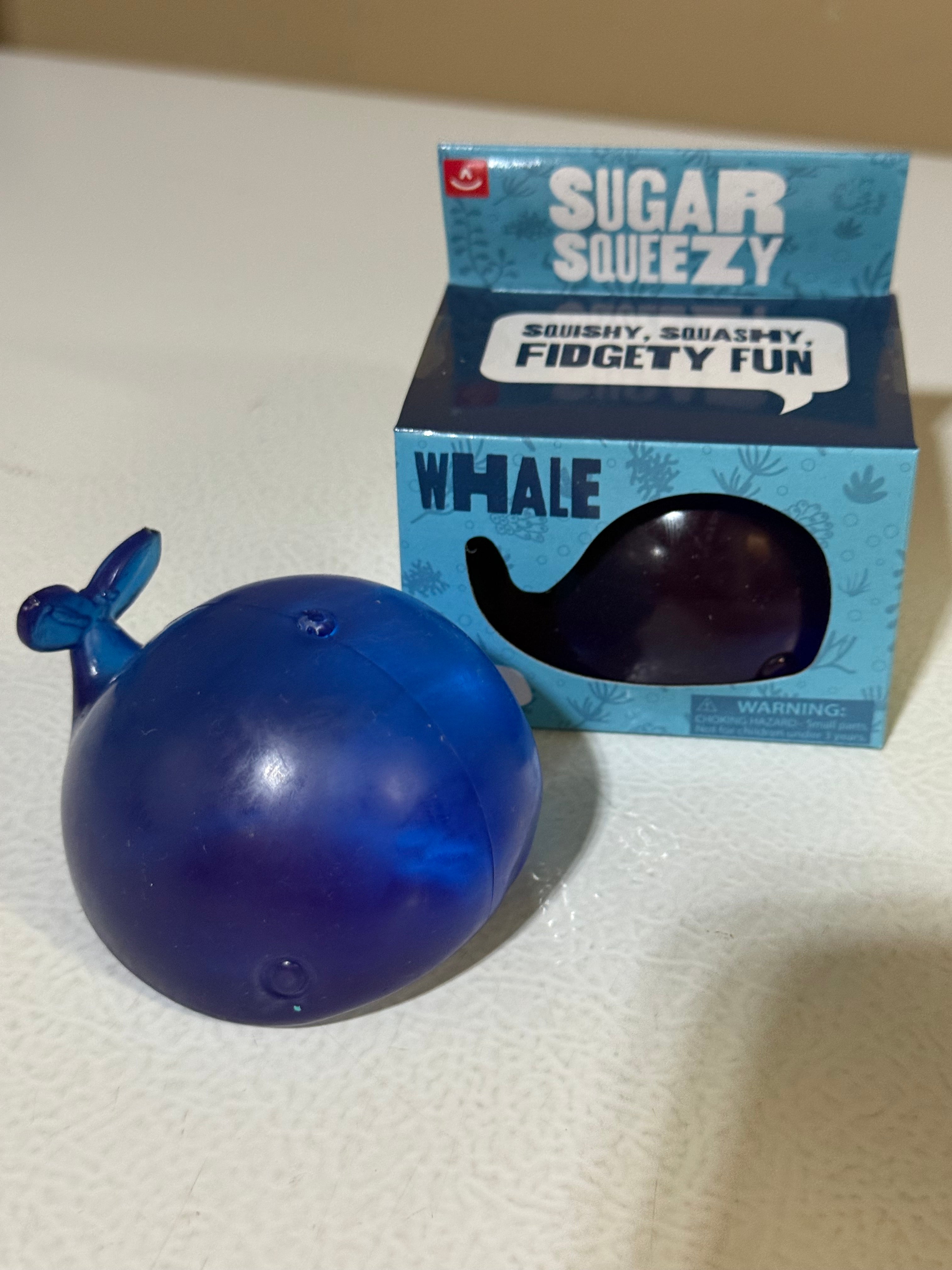 Aurora Whale Sugar Squeezy Squishy Sensory Fidget Toy-3 Inch