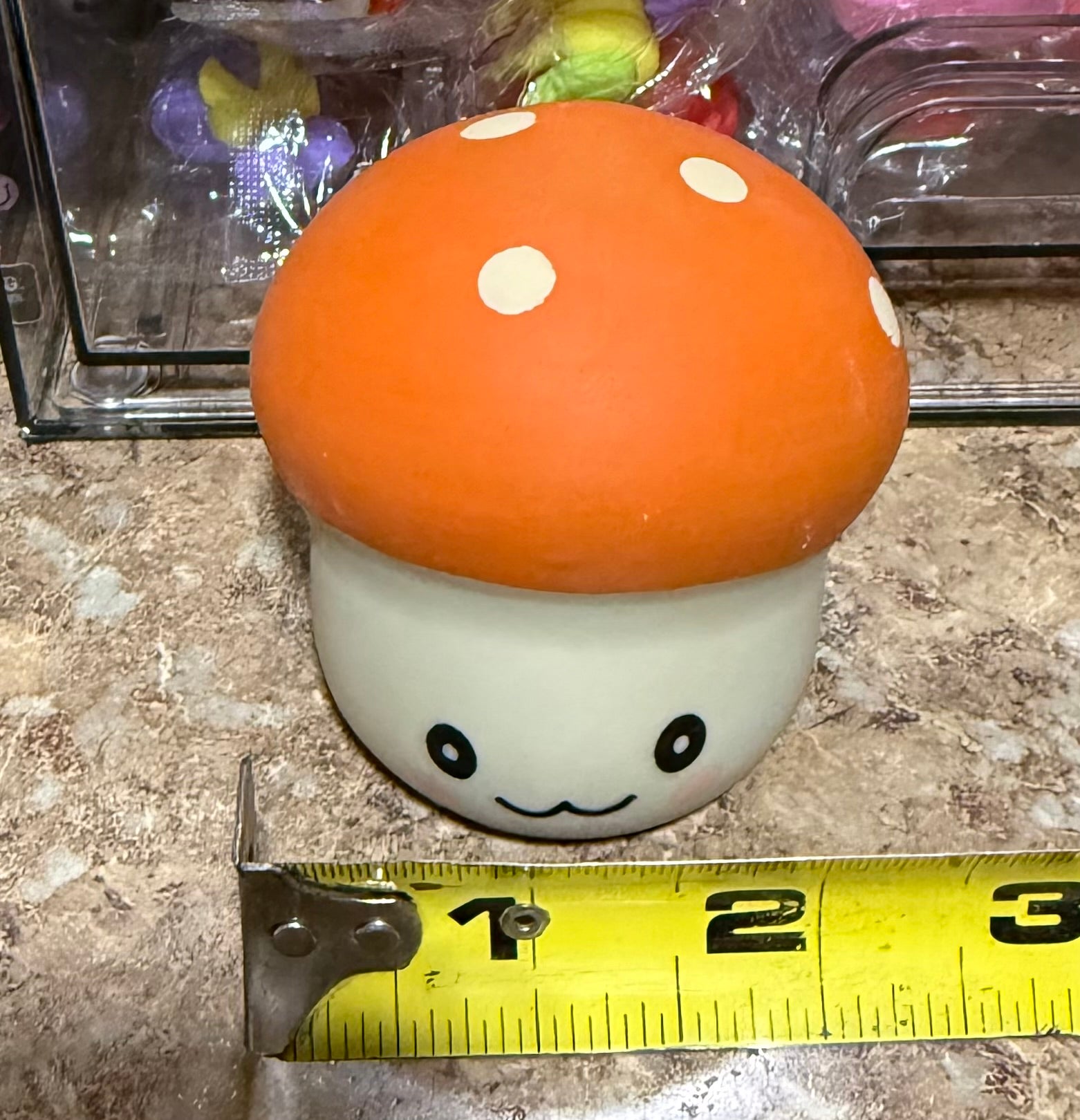 Aurora Mushroom Squeezy Squeeze Toy
