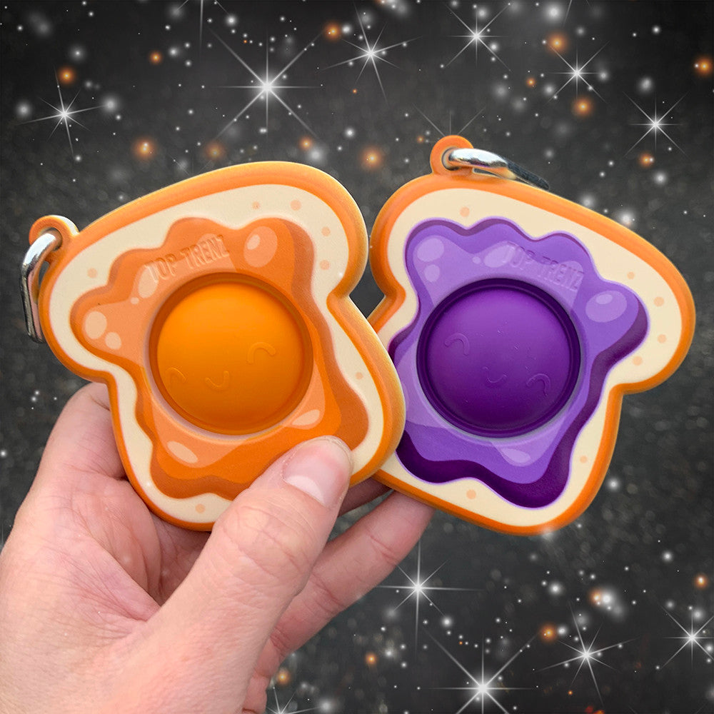 OMG Mega Pop Best Friends Keychain-PB & J