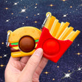 OMG Mega Pop Best Friend Keychains-Burger & Fries