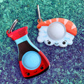 OMG Mega Pop Best Friend Keychains-Sushi & Soy Sauce