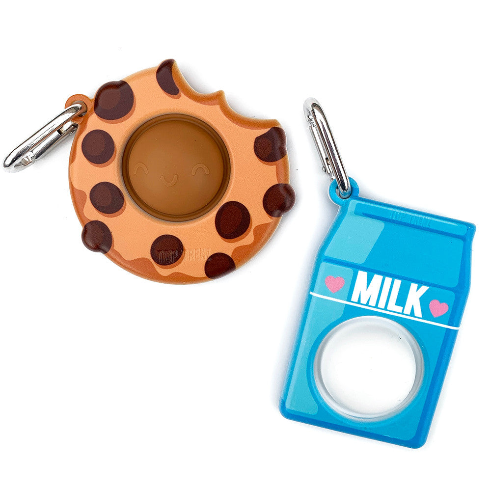 OMG Mega Pop Best Friend Keychains- Milk & Cookies