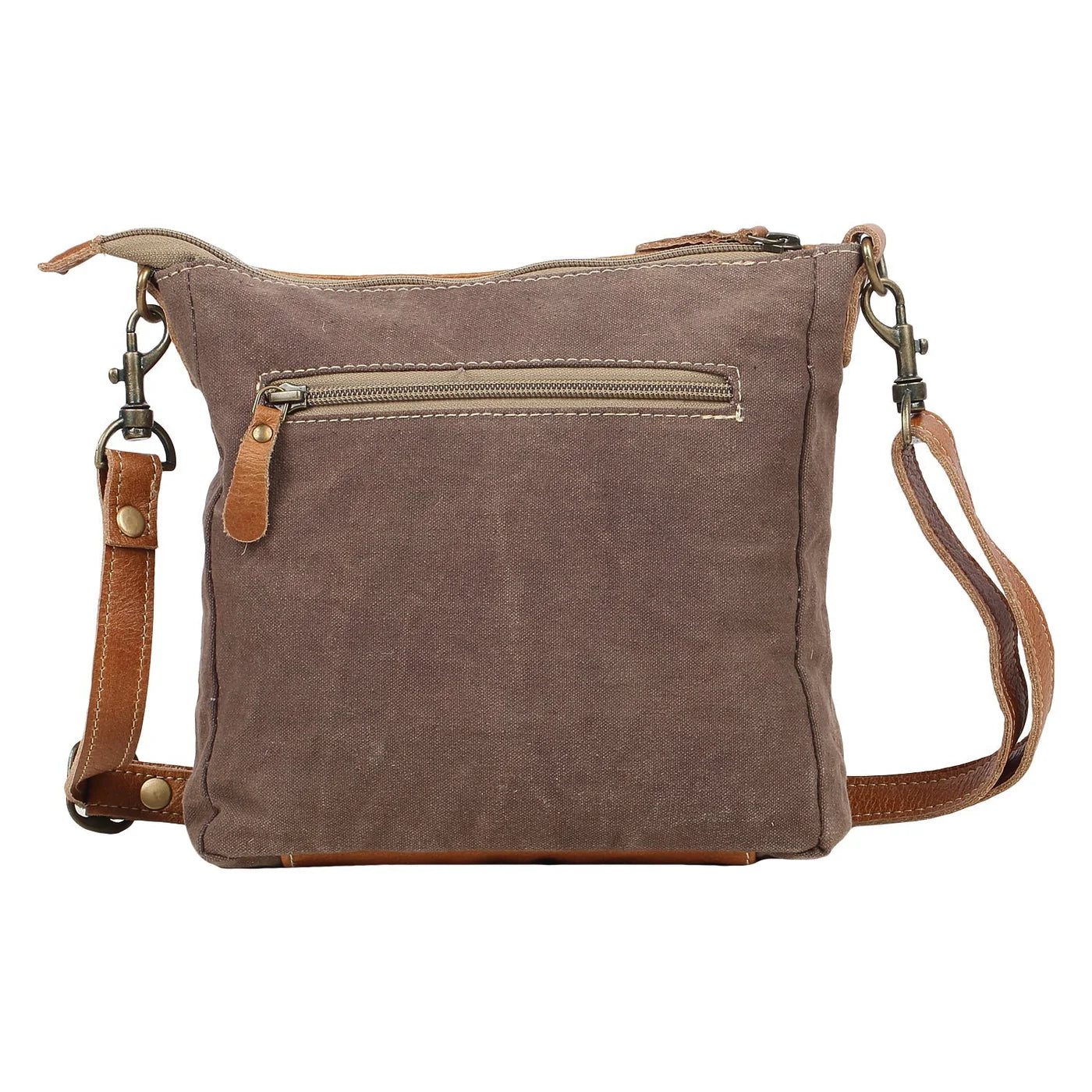 Myra Bag Dizzy Small Crossbody Bag – Canvas & Leather ★ Best Seller
