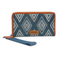 Wrangler Aztec Studded Wallet/Wristlet-Jean