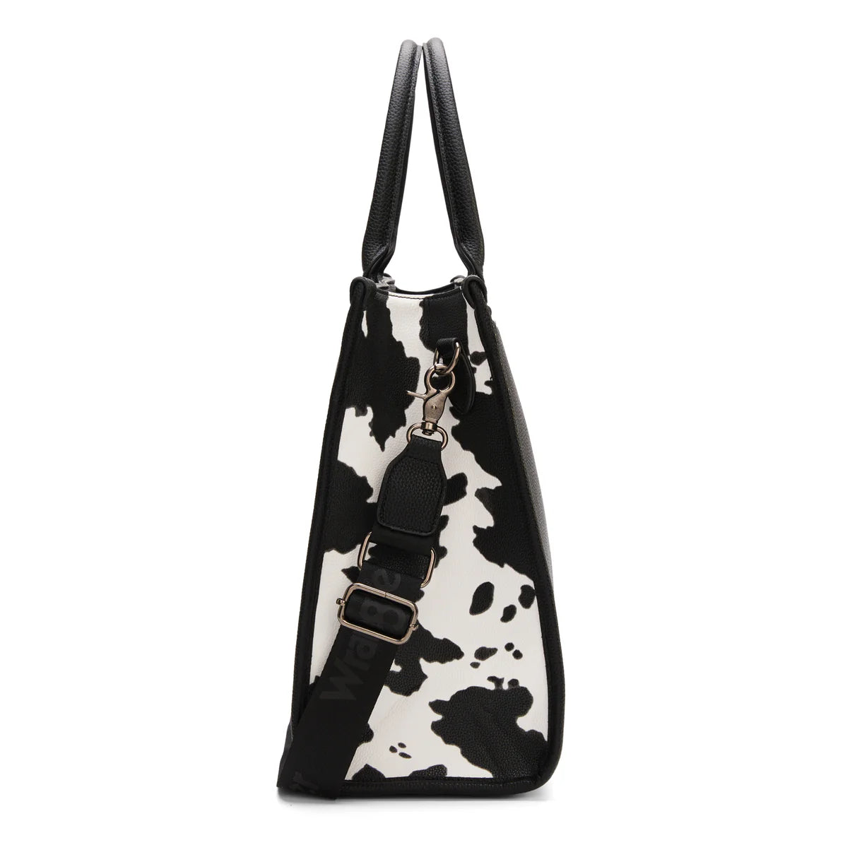 Wrangler Carry All Large Tote Work Tote Crossbody: Cow-Black