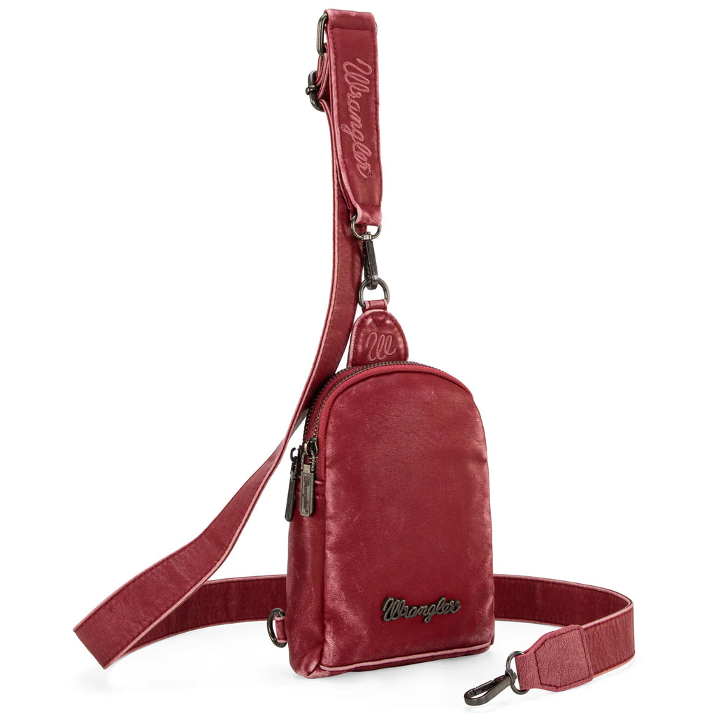Wrangler Sling Bag/Crossbody/Chest Bag (Coffee or Pink)