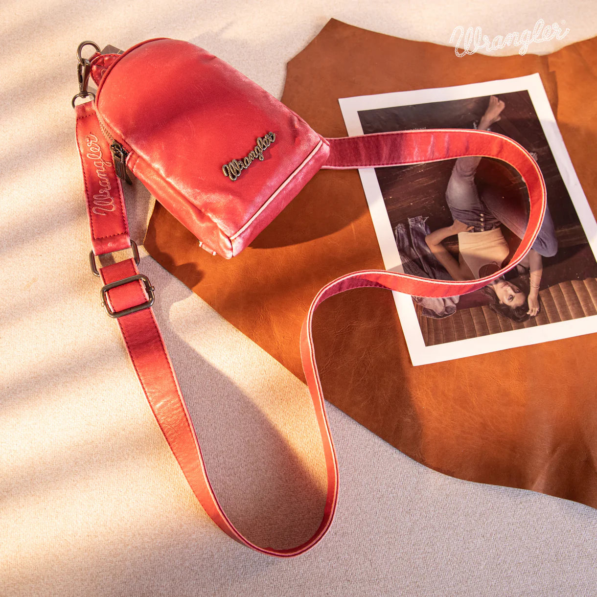 Wrangler Sling Bag/Crossbody/Chest Bag (Coffee or Pink)