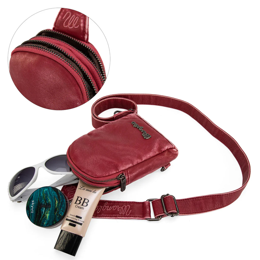 Wrangler Sling Bag/Crossbody/Chest Bag (Coffee or Pink)