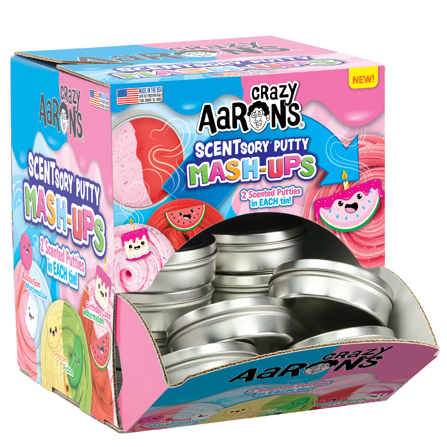 Crazy Aaron’s Puttyworld SCENTsory Duos Thinking Putty