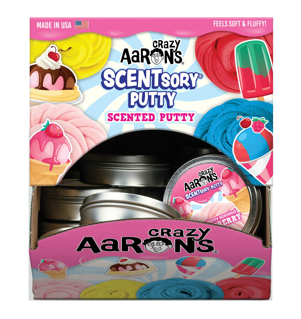 Crazy Aaron’s Puttyworld Ice Cream SCENTsory Thinking Putty