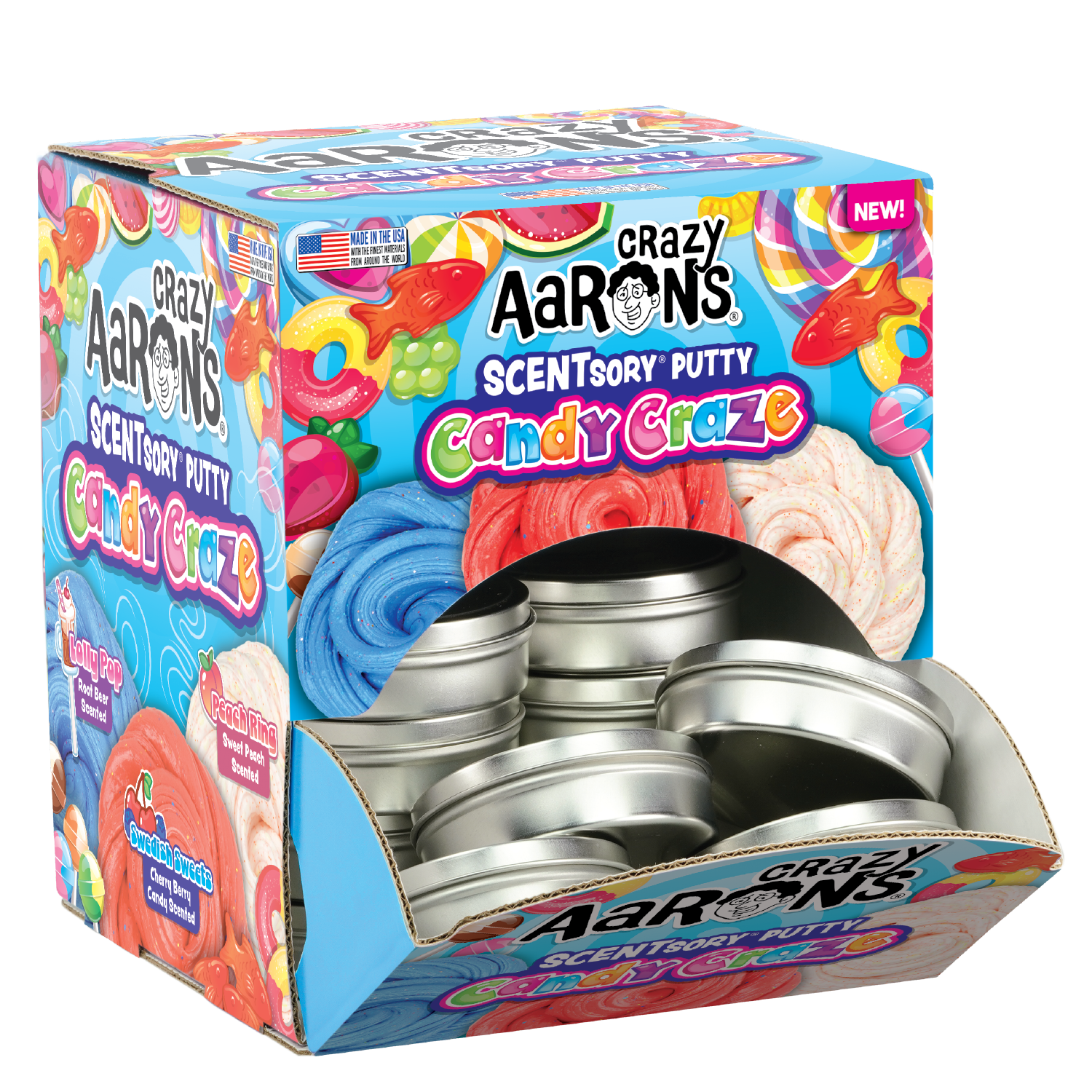 Crazy Aaron’s SCENTsory Putty-Candy Craze
