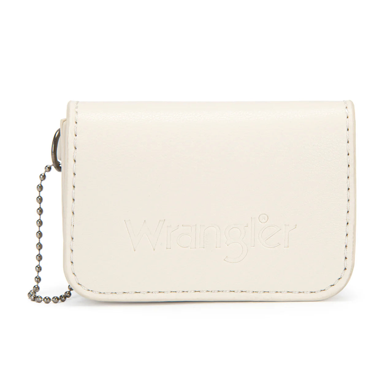 Wrangler Aztec Studded Denim Shoulder Bag with Mini Pouch-Beige