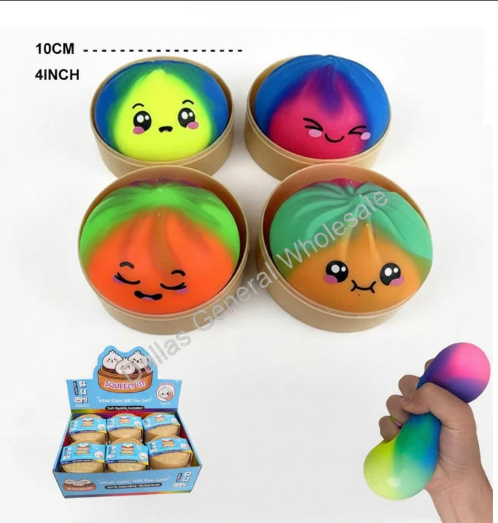 Squeezt It Kawaii Bao Bun Dumpling Stretch & Squeeze Surprise