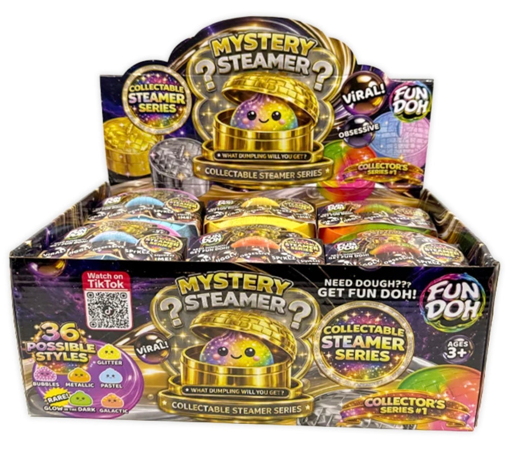 Fun Doh Fancy Mystery Dumpling Toy Squish