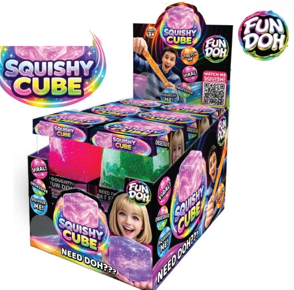 Fun Doh Squishy Cube