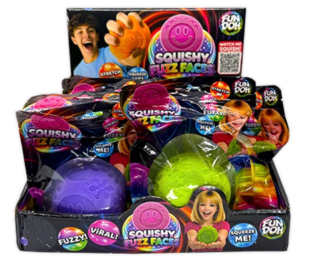 Fun Doh Fuzz Face Squishy