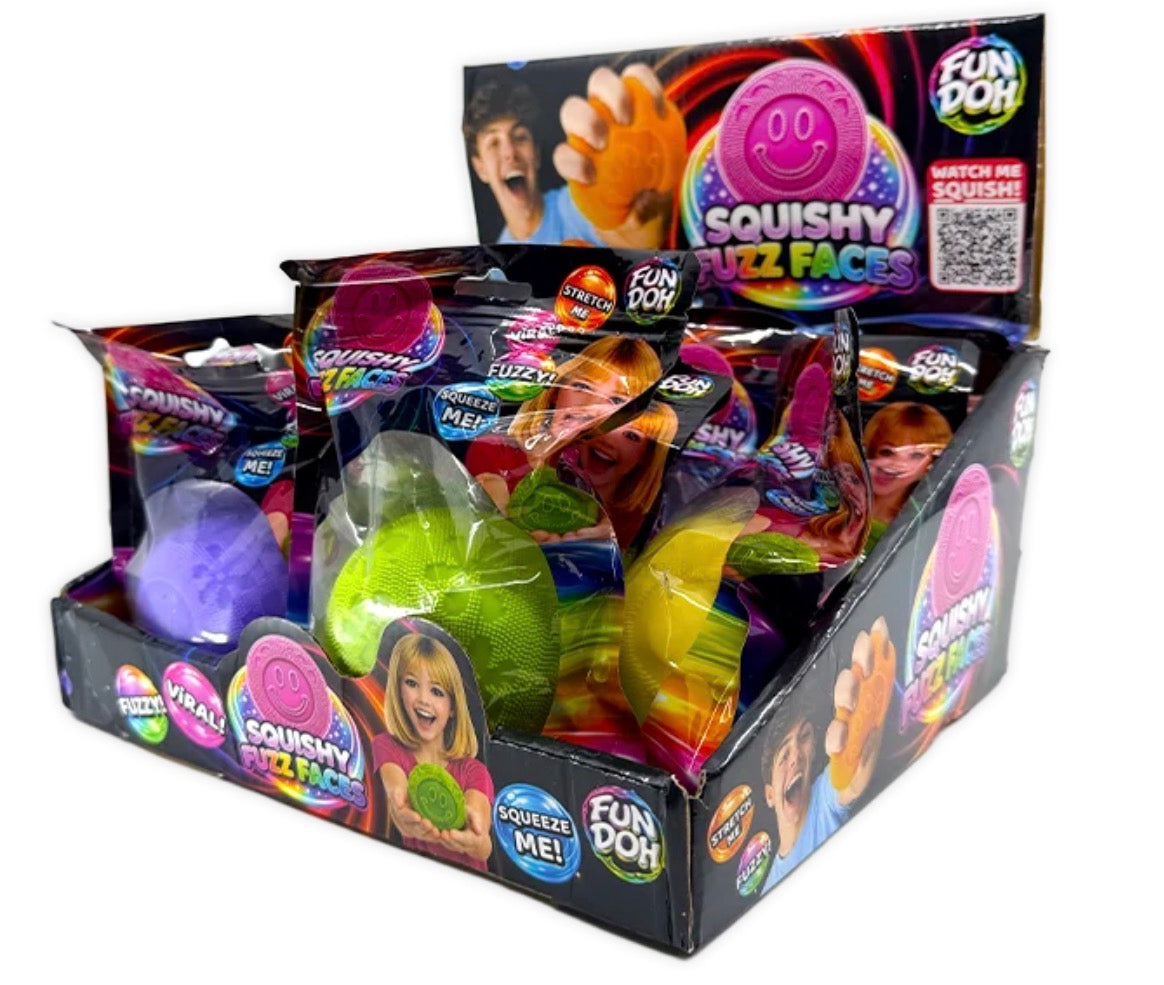 Fun Doh Fuzz Face Squishy
