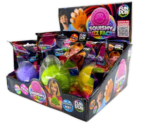 Fun Doh Fuzz Face Squishy