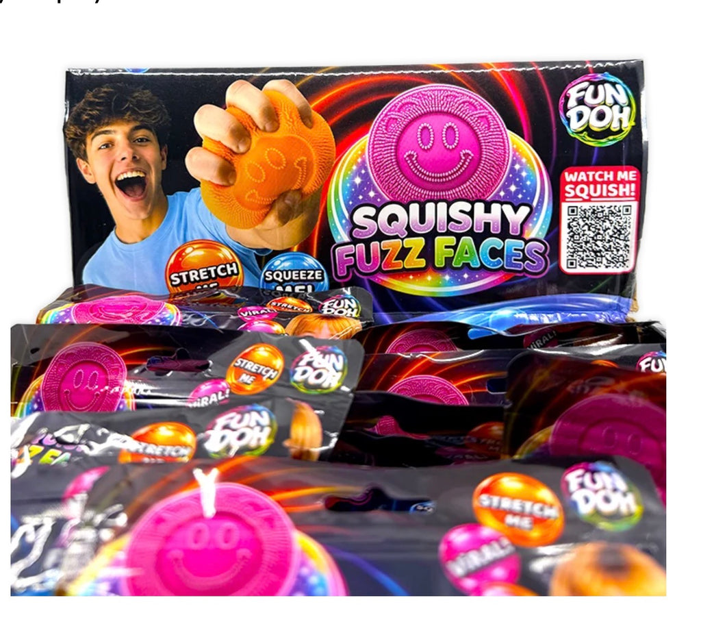 Fun Doh Fuzz Face Squishy