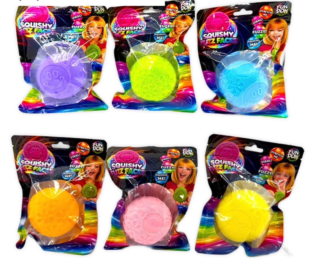 Fun Doh Fuzz Face Squishy