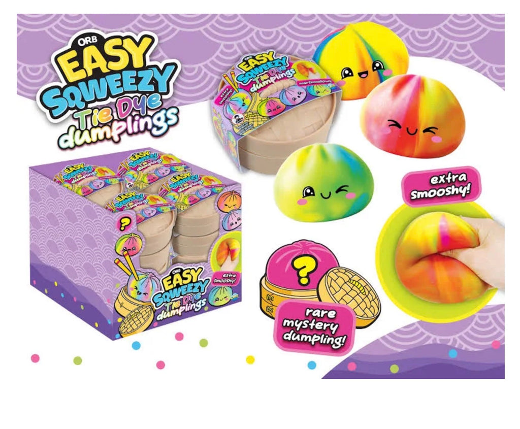 ORB Easy Squeezy Tie Dye Dumplings-Marshmallow-Soft