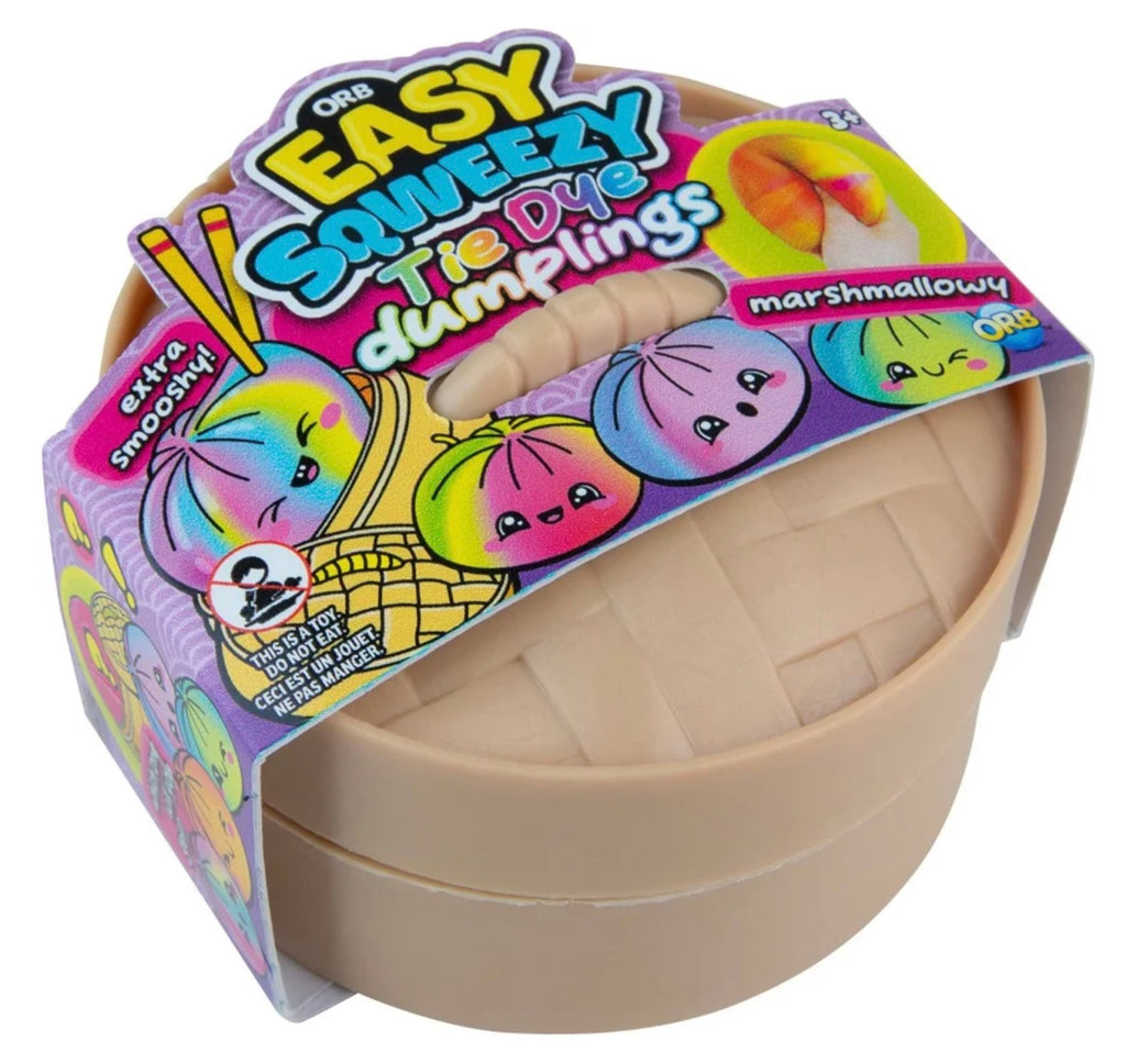 ORB Easy Squeezy Tie Dye Dumplings-Marshmallow-Soft