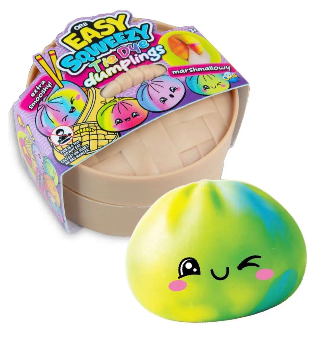 ORB Easy Squeezy Tie Dye Dumplings-Marshmallow-Soft