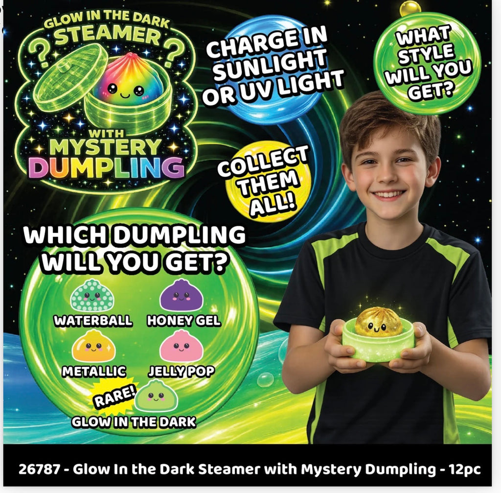 Fun Doh Squishy Glow-in-the-Dark Mystery Streamer Dumpling