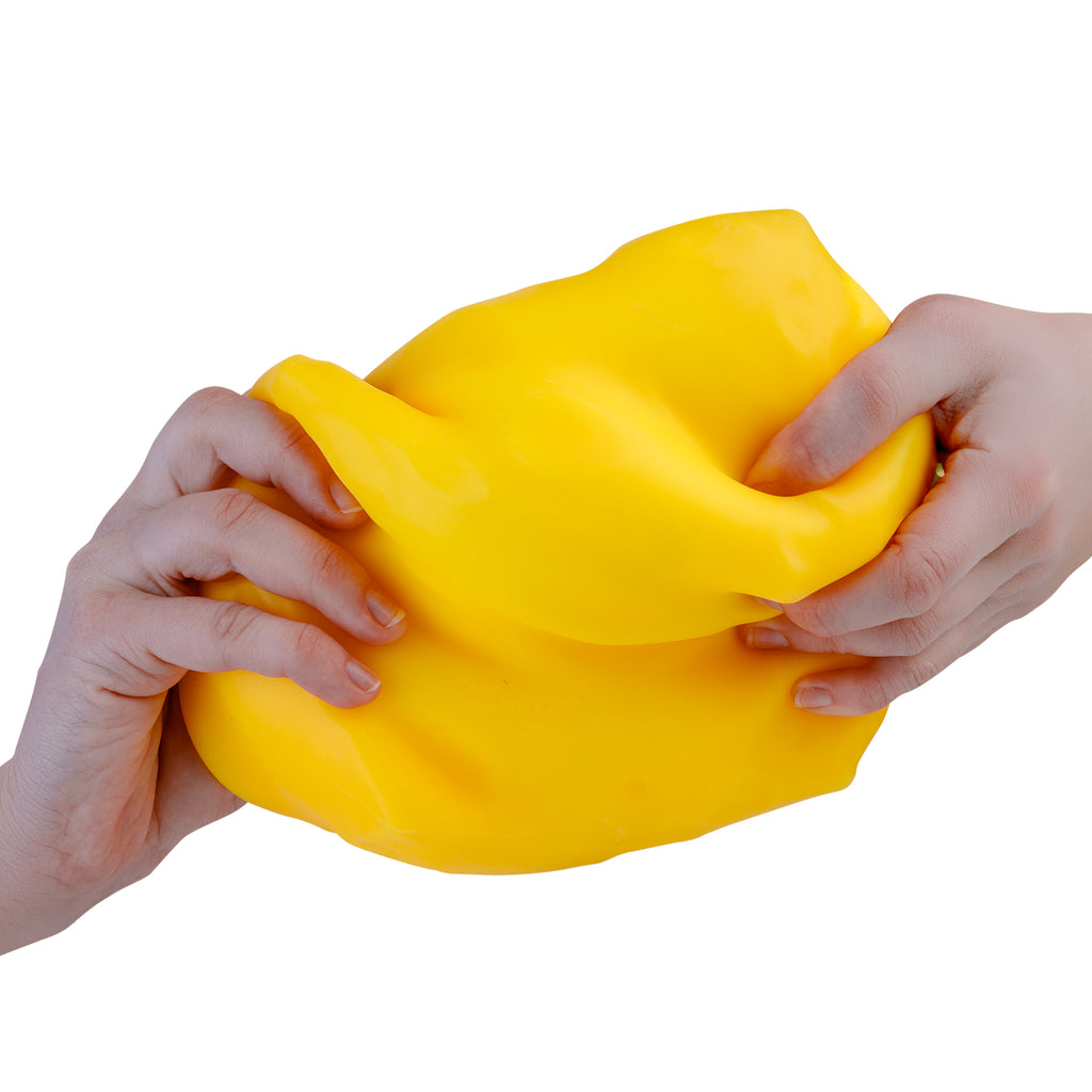 ORB Easy Sqweezy Super Cheesy Giant Slow Rising Fidget Toy Block
