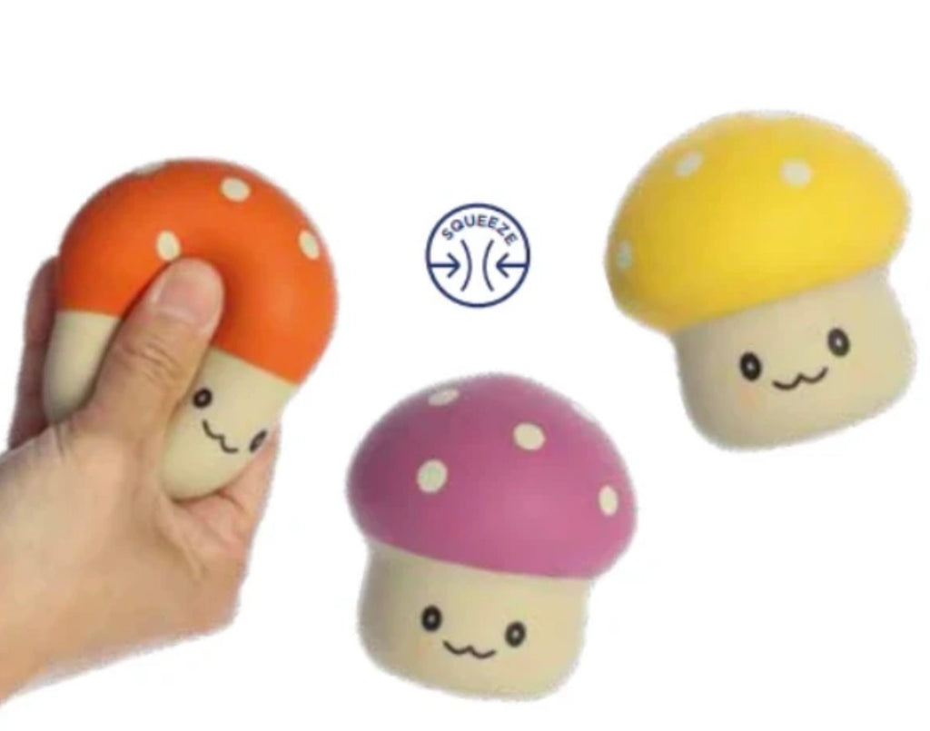 Aurora Mushroom Squeezy Squeeze Toy