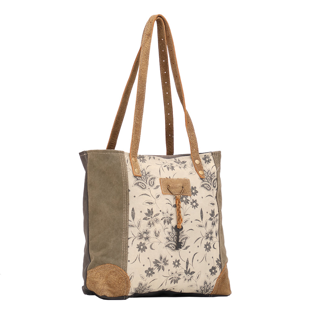 Myra Bag Unique Key Tote Bag – Leather & Hairon