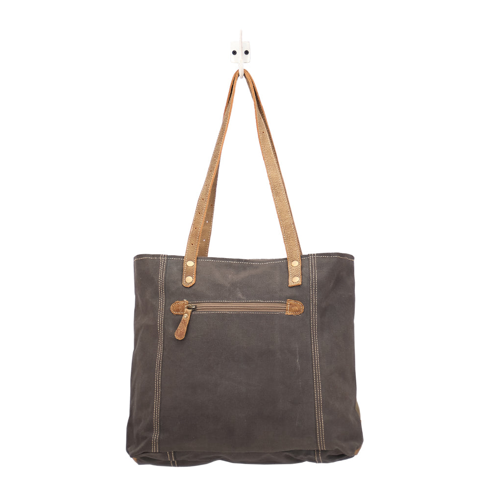 Myra Bag Unique Key Tote Bag – Leather & Hairon