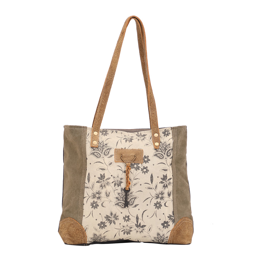 Myra Bag Unique Key Tote Bag – Leather & Hairon
