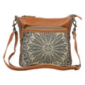 Myra Bag Dizzy Small Crossbody Bag – Canvas & Leather ★ Best Seller