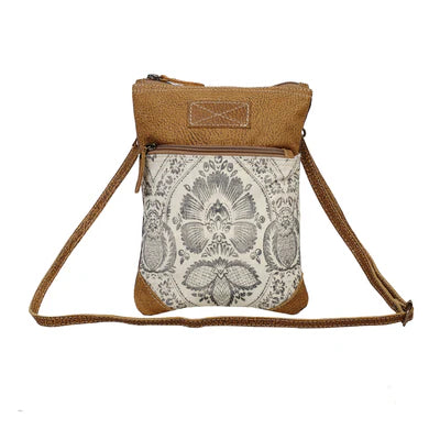 Myra Bag Soul Searcher Small Crossbody Bag – Canvas & Leather ★ Best Seller