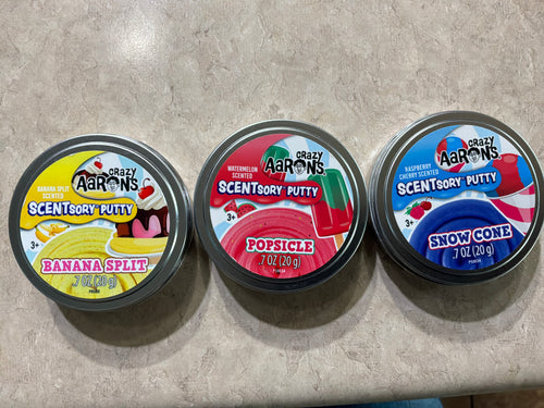 Crazy Aaron’s Puttyworld Ice Cream SCENTsory Thinking Putty