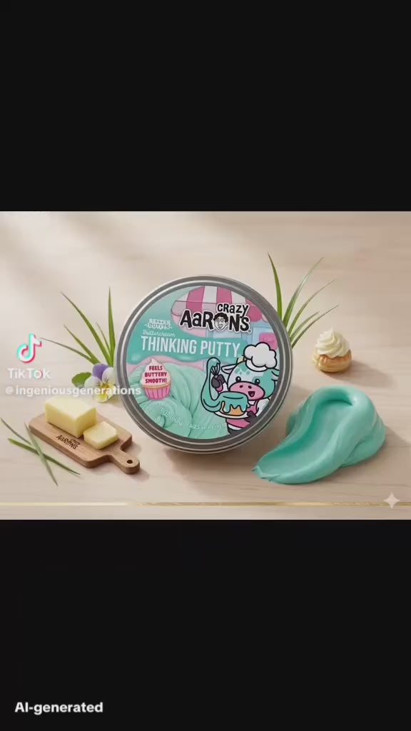 Better Butter Buttercream-Full Size 4” Thinking Putty Tin