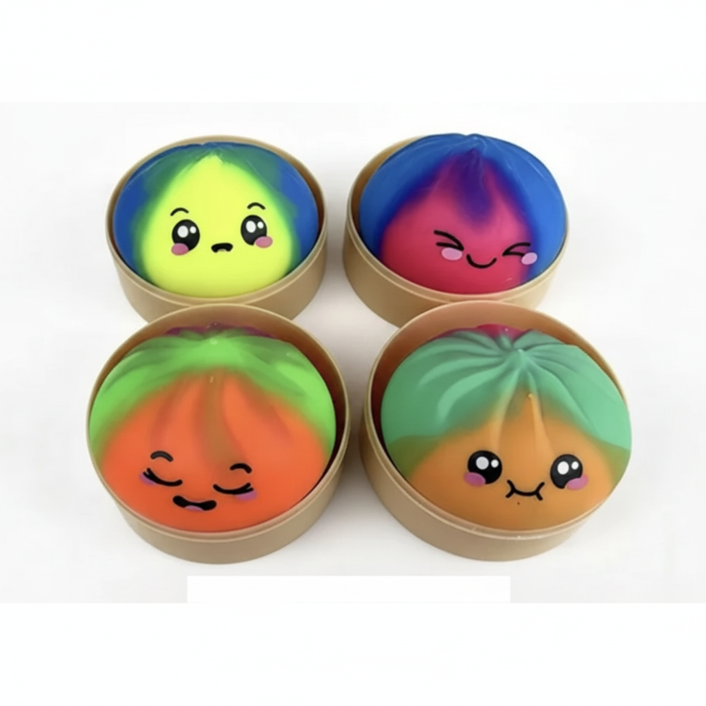 Squeezt It Kawaii Bao Bun Dumpling Toys